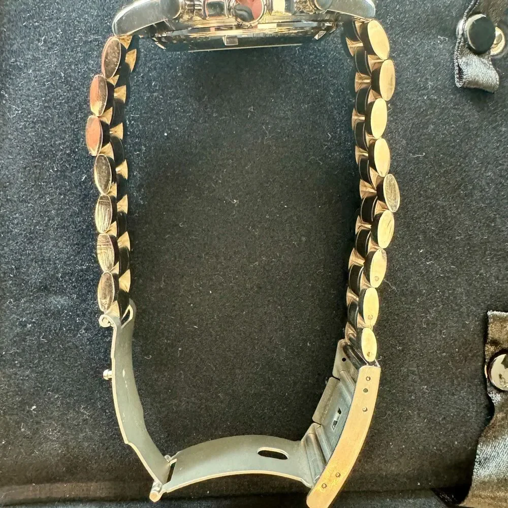 Oversized Fashion Watch in Silver Tones - Picture 7 of 7